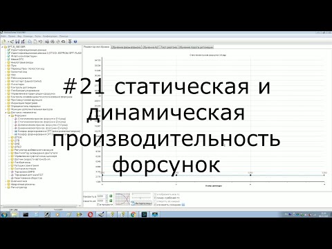 Видео: #21 статическая и динамическая производительность форсунок, январь 5.1