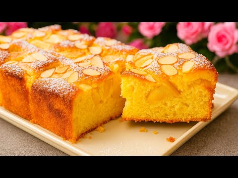 Видео: Самый вкусный яблочный пирог 🍎, готов всего за 10 минут! Мягко, вкусно и просто!