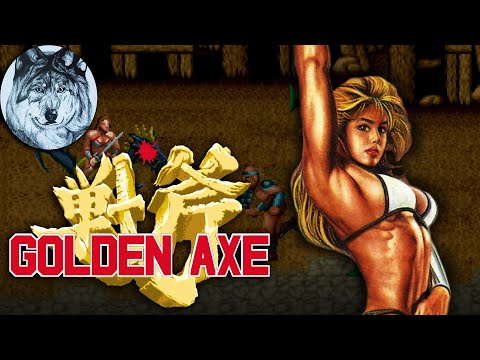 Видео: Golden Axe (Sega Mega Drive). Прохождение за Тайрис. Игры 80-х. Longplay.