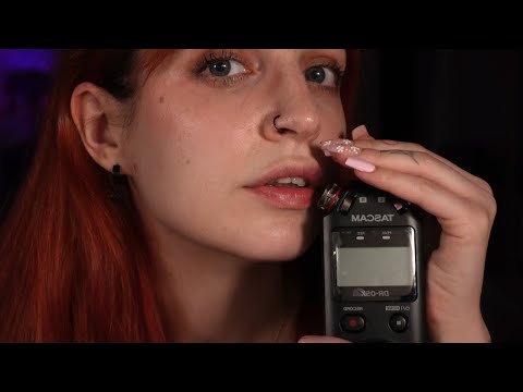 Видео: ASMR-чувствительный непонятный шепот с Tascam