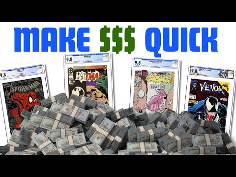 Видео: Самый быстрый способ заработать $$$ на комиксах!