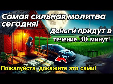 Видео: Факт! Всего за 15 минут вы сразу получите деньги и богатство с помощью этой молитвы, если даст Бог.