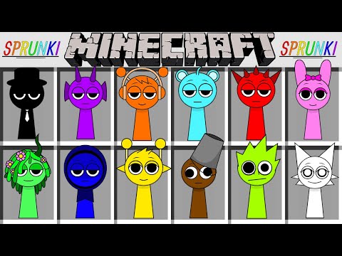 Видео: МОД НА ВСЕХ СПРУНКИ В МАЙНКРАФТ ! INCREDIBOX SPRUNKI ADDON MOD MINECRAFT BEDROCK