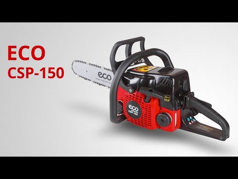 Видео: Обзор бензопилы ECO CSP - 150. Сравнение с STIHL MS 180