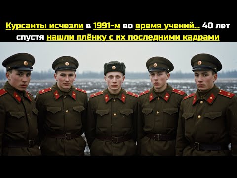 Видео: Курсанты исчезли в 1991-м во время учений… 40 лет спустя нашли плёнку с их последними кадрами