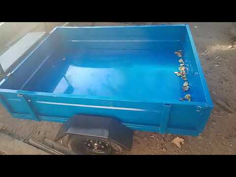 Видео: Прицеп Forza ТПМ2-221, для мотоблока" три главных минуса.