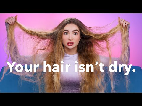 Видео: Ваши волосы не сухие... Самая большая ложь о волосах | Hair Science
