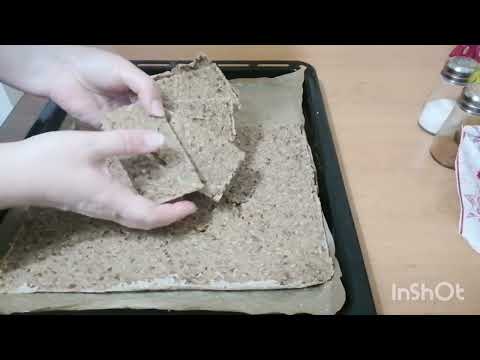 Видео: Хлебцы из ОВСЯНКИ ! Ешь и худеешь !Замена хлебу !