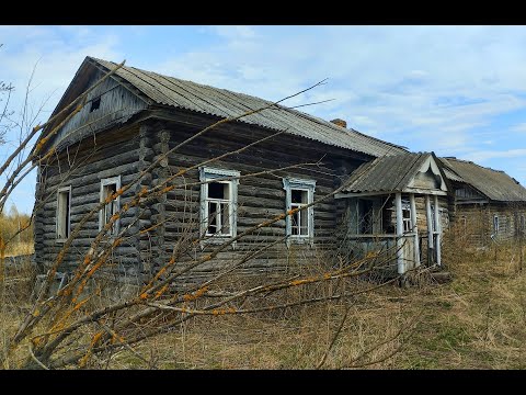 Видео: Заброшенная деревня МАЛИНОВКА, Рязанская область. Дом охотников.