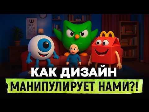 Видео: НАМИ УПРАВЛЯЮТ с САМОГО детства! / Как дизайн уже 100 лет ЖЕСТКО ИГРАЕТ на наших чувствах?