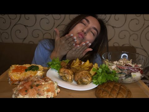 Видео: MUKBANG | Я ДОМА, Я ВЕРНУЛАСЬ 🤍 | ПРО ОТПУСК И НЕУДАЧИ | КАРТОШЕЧКА, КУРОЧКА, САЛАТИКИ 🤍 |