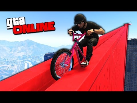 Видео: РАЗОГНАЛСЯ ДО БЕШЕНОЙ СКОРОСТИ НА ВЕЛИКЕ ПО НЕРЕАЛЬНО ТОНКОЙ ПОЛОСКЕ В GTA 5 ONLINE