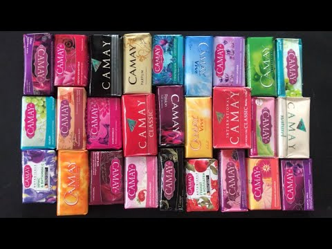 Видео: SOAP CAMAY opening HAIL | Unpacking soap | Распаковка мыла CAMAY | (no talking) # 520