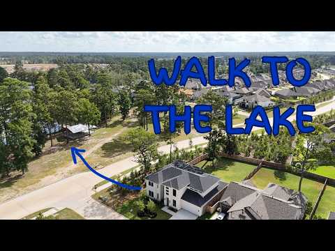 Видео: Внутри индивидуального дома всего в нескольких шагах от общественного озера