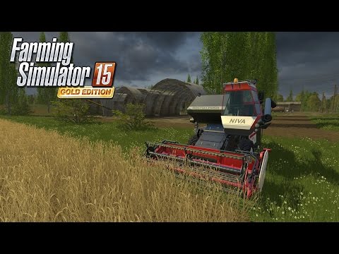 Видео: Farming Simulator 15: Official Expansion (GOLD!) ● Сосновка ● Стрим-обзор
