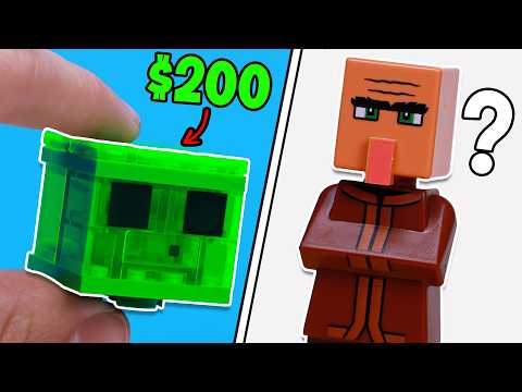 Видео: КАЖДЫЙ МОБ LEGO MINECRAFT…