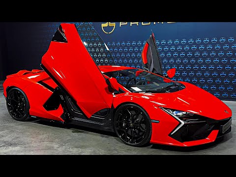 Видео: Lamborghini Revuelto 2025 — звук, детали интерьера и экстерьера