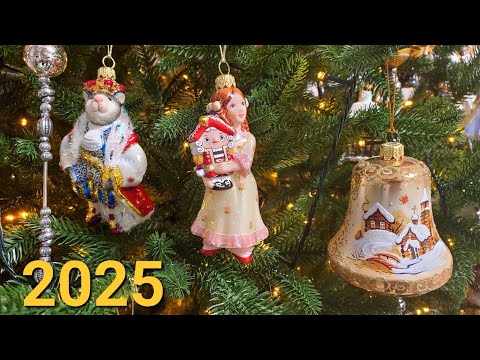 Видео: Наша елка 2025  Елочные игрушки Ариель