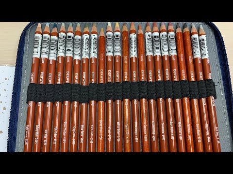Видео: ПОКУПКИ:ДЕТСКАЯ РАСКРАСКА/КАРАНДАШИ DERWENT DRAWING 24 ЦВЕТА/DERWENT DRAWING ДЛЯ ПОРТРЕТОВ 😱