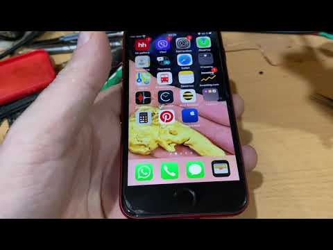 Видео: Iphone SE 2020 перезагружается