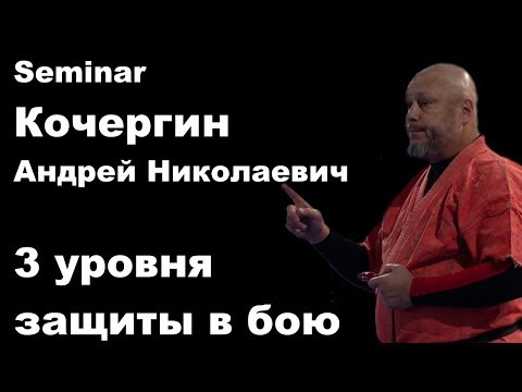Видео: Seminar 41: Кочергин Андрей Николаевич Эшелонированная оборона (3 уровня защиты в бою)