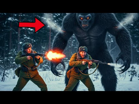 Видео: Русские солдаты в Сибири открыли огонь по оборотню... но пули не остановили его