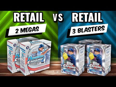 Видео: 🚨ЛУЧШИЙ НАБОР VS ХУДШИЙ НАБОР?🚨 2025 BOWMAN CHROME MEGAS против 2025 TOPPS CHROME BLASTERS