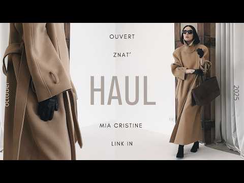 Видео: HAUL 10.25 | Верхняя одежда на осень и теплые образы с Ouvert, Befree, Знать, Mia Cristine, Link in