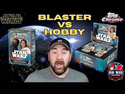 Видео: 🚨 2025 TOPPS CHROME STAR WARS УЖЕ ЗДЕСЬ!!! 🚨 СРАЖЕНИЕ HOBBY BOX против BLASTER BOX 💥✨⚔️
