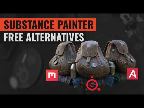 Видео: Альтернативы Free Substance Painter: Armor Paint и Quixel Mixer