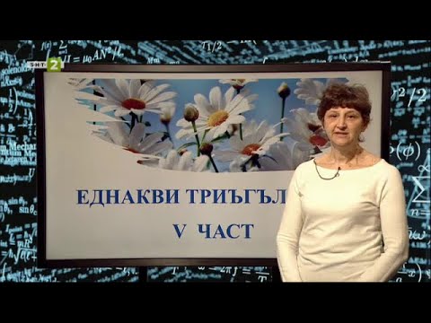 Видео: Еднакви триъгълници - част 5, На фокус 7. клас - 25.05.2021 по БНТ