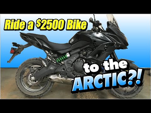 Видео: Подготовка велосипеда Versys 650 к Arctic EP 1 за 2500 долларов