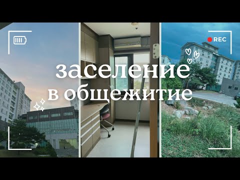 Видео: Заселение в общежитие. Корейский университет Soonchunhyang.