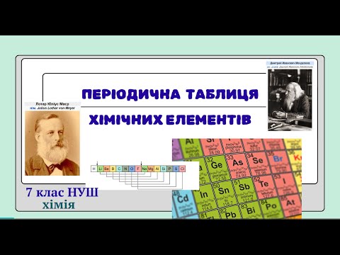 Видео: Періодична таблиця хімічних елементів