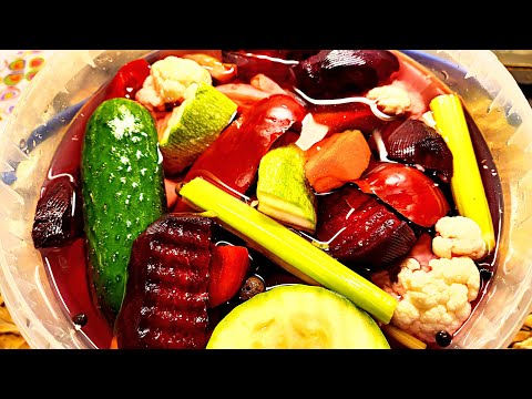 Видео: Рецепт очень простой, а вкус превосходный! Ферментированные овощи, залог вашего здоровья!