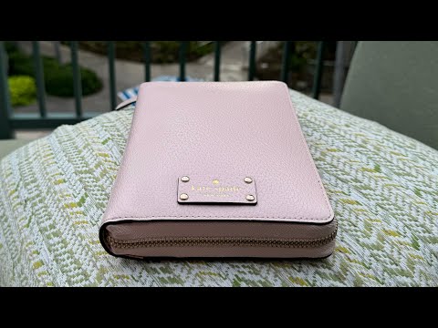 Видео: Мое планирование в Kate Spade pink Wellesley // Планер стюардессы ✈️