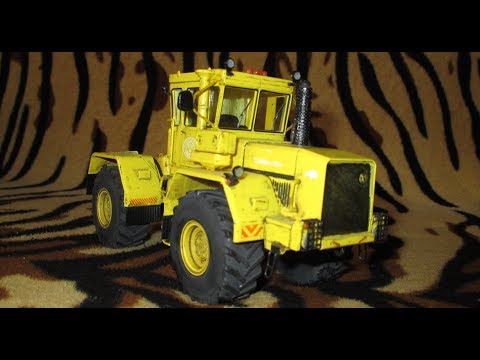 Видео: "Кировец" К-701М   1:43 (Тракторы история люди машины №51)