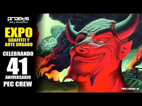 Видео: Празднование 41-й годовщины команды PEC в Сьюдад-Неса/2025 I Graffiti