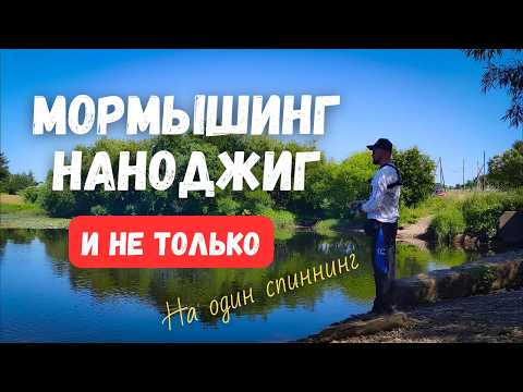 Видео: Один спиннинг, три способа ловли. #мормышинг #наноджиг #блесна