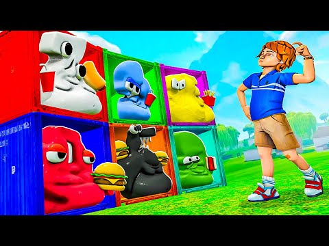 Видео: БИТВА ЗА КОНТЕЙНЕРЫ С ТОЛСТЯКАМИ АЛФАВИТ ЛОР В ГАРРИС МОД! ALPHABET LORE В Garry`s Mod!