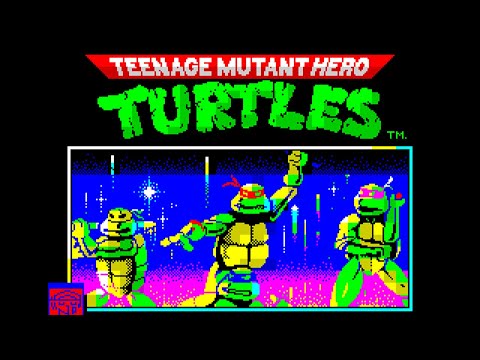 Видео: Teenage Mutant Hero Turtles. ZX Spectrum. Прохождение