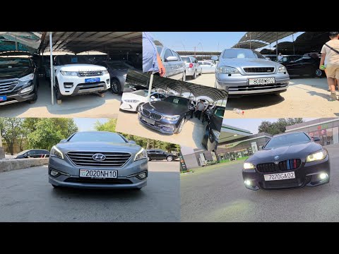 Видео: Мошинбозори Хуҷанд Opel astra Mercedes c200 BMW f10 Hyundai SantaFe Range Rover Sport byd e2 Matiz 7