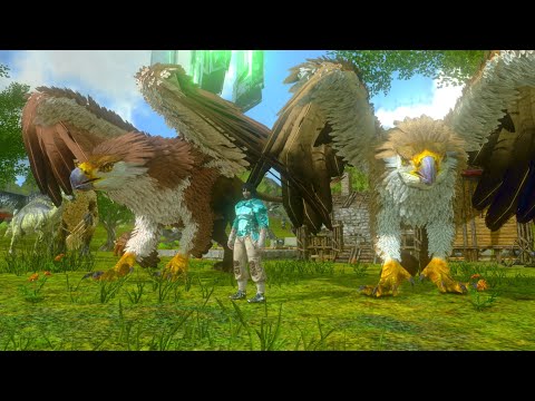 Видео: Выживание в Арк Мобайл #28 // 2 новых грифона в Ark Mobile