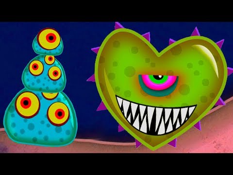 Видео: Mutant blobs attack с Кидом! 4 серия #крутилкины