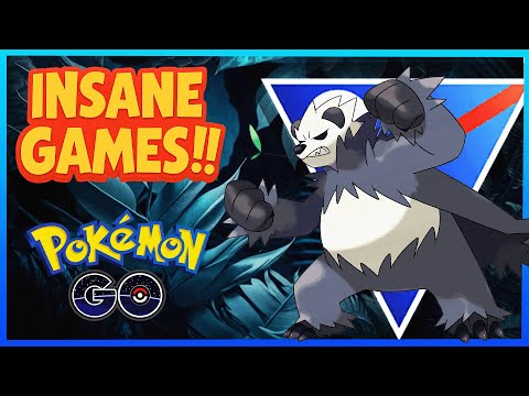 Видео: Безумные битвы в таблице лидеров с Пангоро! | POKÉMON GO BATTLE LEAGUE