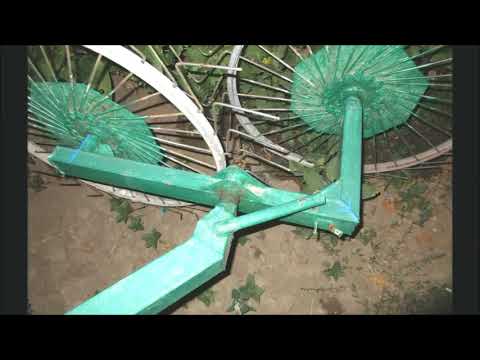 Видео: самодельные грабли ворошилки, часть 3