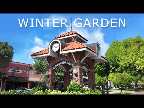 Видео: Winter Garden Florida – Город, полный жизни · Пешеходная экскурсия 4K