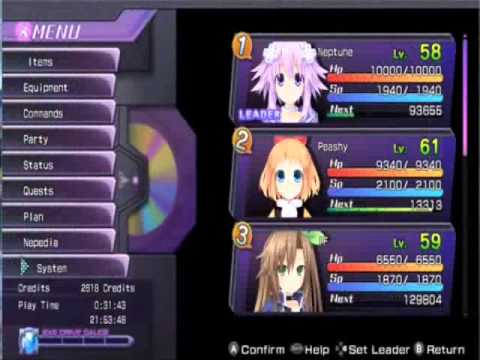 Видео: Hyperdimension Neptunia Re Birth1 прохождение часть 4