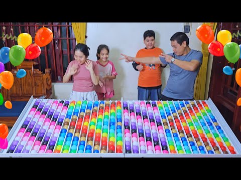 Видео: Головоломка с шариками, весёлая семейная игра для тренировки мозга ☆ уровень 164