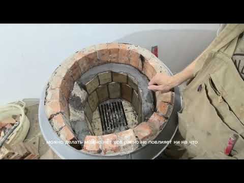 Видео: Печь в металлическом футляре